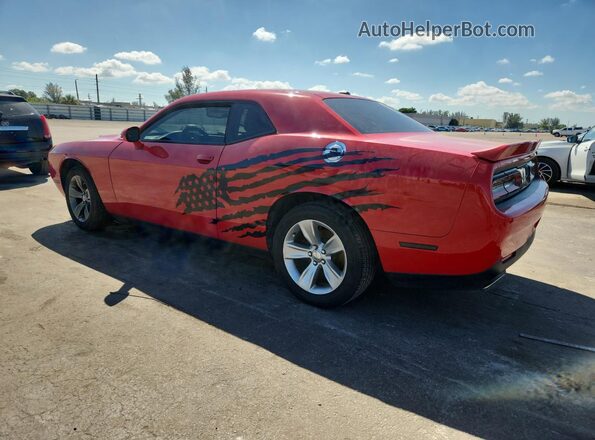 2C3CDZAG3KH606722 2019 DODGE CHALLENGER Red Trasero izquierdo
