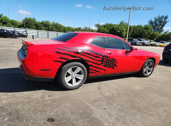 2C3CDZAG3KH606722 2019 DODGE CHALLENGER Red Trasero derecho