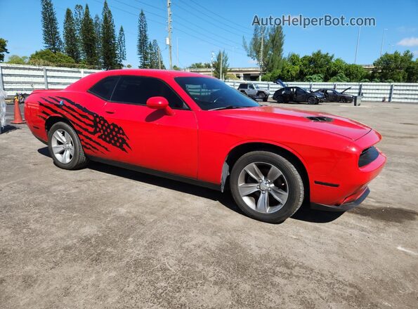 2C3CDZAG3KH606722 2019 DODGE CHALLENGER Red Delantero derecho