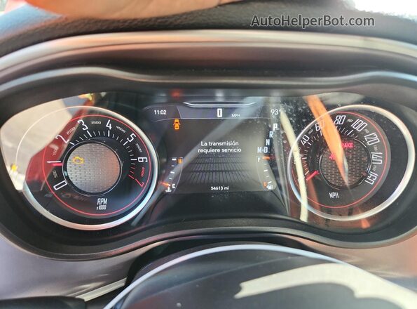 2C3CDZAG3KH606722 2019 DODGE CHALLENGER Red Vista del cuadro de instrumentos
