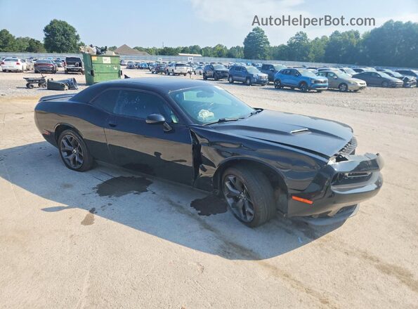 2C3CDZAG3KH649845 2019 DODGE CHALLENGER Черный Передняя правая четверть