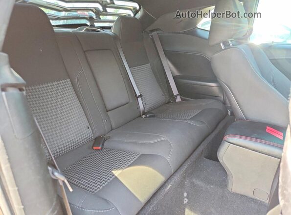 2C3CDZAG3KH708392 2019 DODGE CHALLENGER Black უკანა სავარძლების ხედი