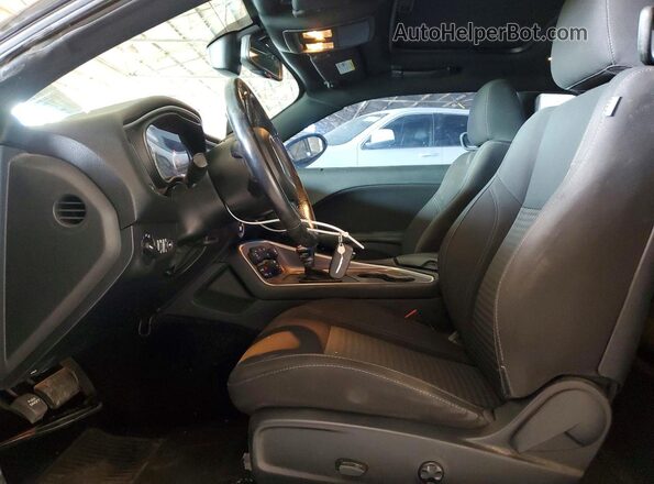 2C3CDZAG3KH758452 2019 DODGE CHALLENGER Black Vista interior delantera