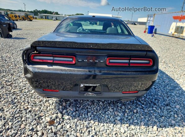 2C3CDZAG3LH117853 2020 DODGE CHALLENGER Черный Вид сзади