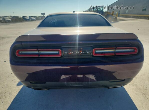 2C3CDZAG3LH206788 2020 DODGE CHALLENGER Purple Widok z tyłu