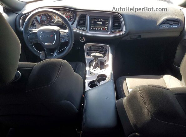 2C3CDZAG3MH503383 2021 DODGE CHALLENGER White Dashboard view