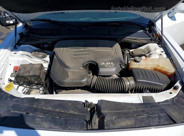 2C3CDZAG3MH503383 2021 DODGE CHALLENGER White Rear interior view