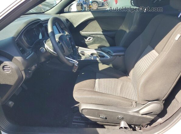 2C3CDZAG3MH503383 2021 DODGE CHALLENGER White Front interior view