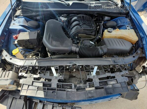 2C3CDZAG3MH530969 2021 DODGE CHALLENGER Blue Սալոնի հետևի տեսք