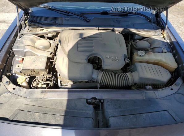 2C3CDZAG3MH567889 2021 DODGE CHALLENGER Gray Vista interior trasera