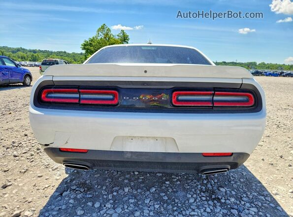 2C3CDZAG3MH571571 2021 DODGE CHALLENGER White Widok z tyłu