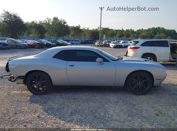 2C3CDZAG3MH576219 2021 DODGE CHALLENGER Silver უკანა სალონის ხედი