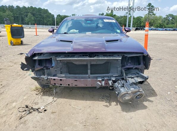 2C3CDZAG3NH245898 2022 DODGE CHALLENGER Purple Front view