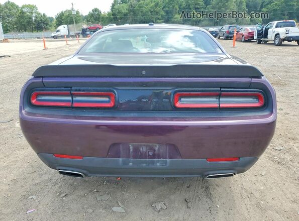 2C3CDZAG3NH245898 2022 DODGE CHALLENGER Purple Rear view