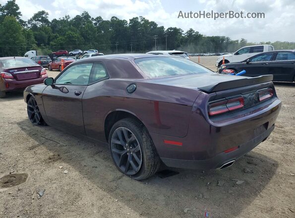 2C3CDZAG3NH245898 2022 DODGE CHALLENGER Purple Rear left