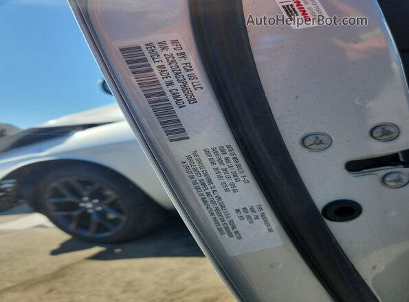 2C3CDZAG3PH650503 2023 DODGE CHALLENGER Silver Շարժիչի բաժամունքի տեսք