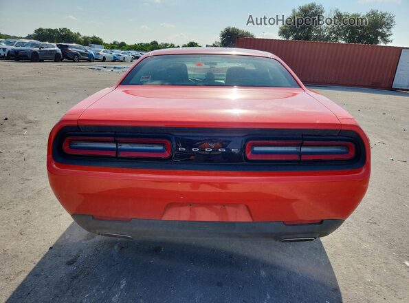 2C3CDZAG4GH297009 2016 DODGE CHALLENGER Оранжевый Вид сзади