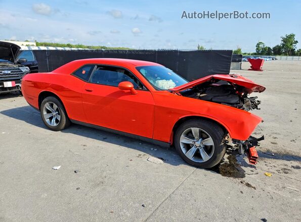 2C3CDZAG4GH297009 2016 DODGE CHALLENGER Оранжевый Передняя правая четверть