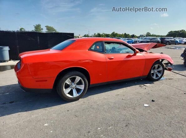 2C3CDZAG4GH297009 2016 DODGE CHALLENGER Оранжевый Задняя правая четверть