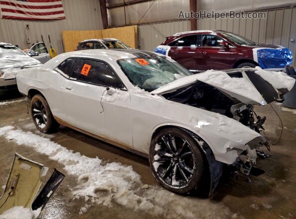 2C3CDZAG4HH604373 2017 DODGE CHALLENGER White Передня права чверть