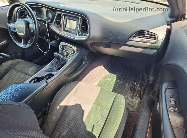 2C3CDZAG4HH636062 2017 DODGE CHALLENGER Gray Widok deski rozdzielczej