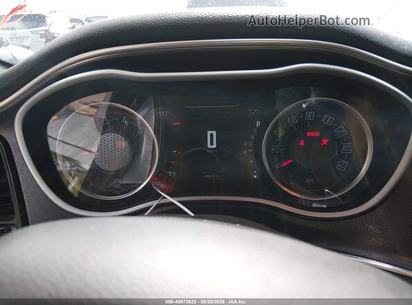 2C3CDZAG4HH659681 2017 DODGE CHALLENGER Gray უკანა სავარძლების ხედი