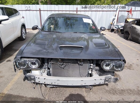 2C3CDZAG4HH659681 2017 DODGE CHALLENGER Gray უკანა სალონის ხედი