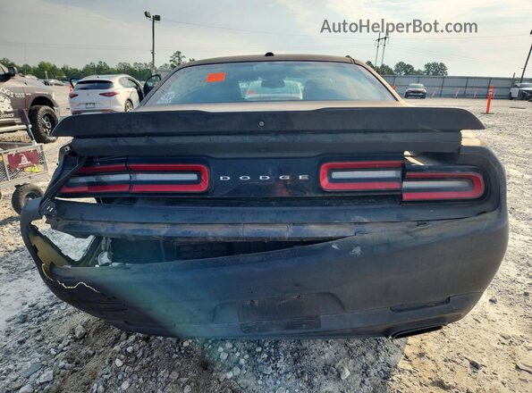 2C3CDZAG4JH231812 2018 DODGE CHALLENGER Black Вид ззаду