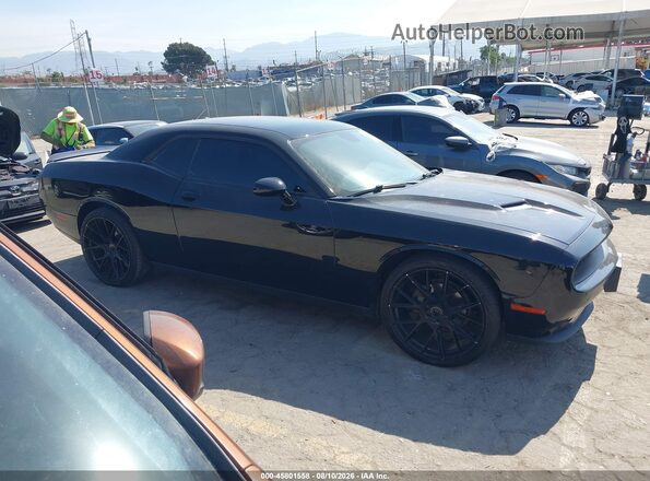 2C3CDZAG4KH669876 2019 DODGE CHALLENGER Black Widok wnętrza z tyłu