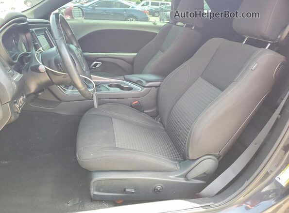 2C3CDZAG4KH691716 2019 DODGE CHALLENGER Бордовый Вид салона спереди