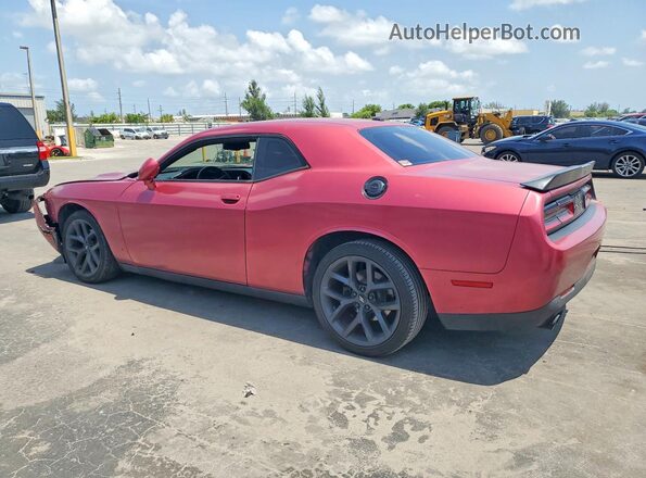 2C3CDZAG4KH691716 2019 DODGE CHALLENGER Бордовый Задняя левая четверть
