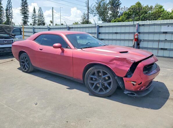 2C3CDZAG4KH691716 2019 DODGE CHALLENGER Бордовый Передняя правая четверть