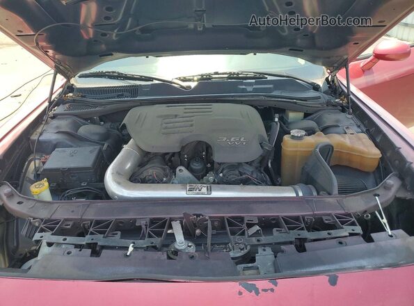2C3CDZAG4KH691716 2019 DODGE CHALLENGER Бордовый Вид задней части салона