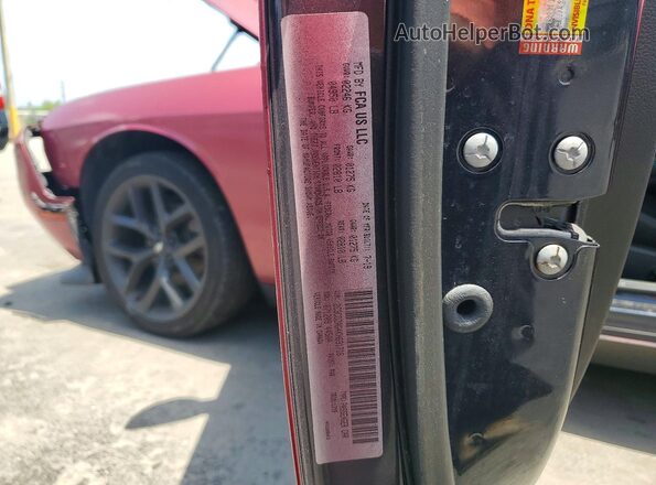 2C3CDZAG4KH691716 2019 DODGE CHALLENGER Бордовый Вид подкапотного пространства