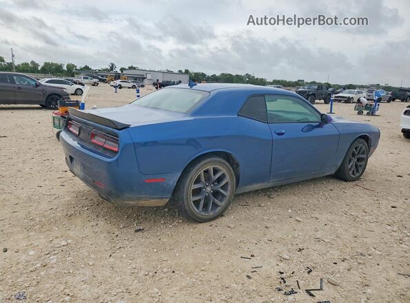 2C3CDZAG4LH182825 2020 DODGE CHALLENGER Синий Задняя правая четверть