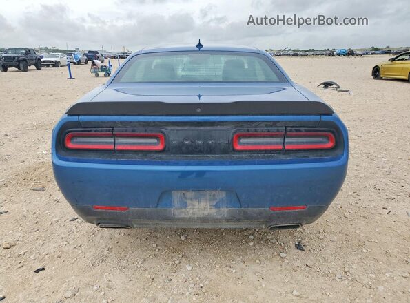 2C3CDZAG4LH182825 2020 DODGE CHALLENGER Синий Вид сзади