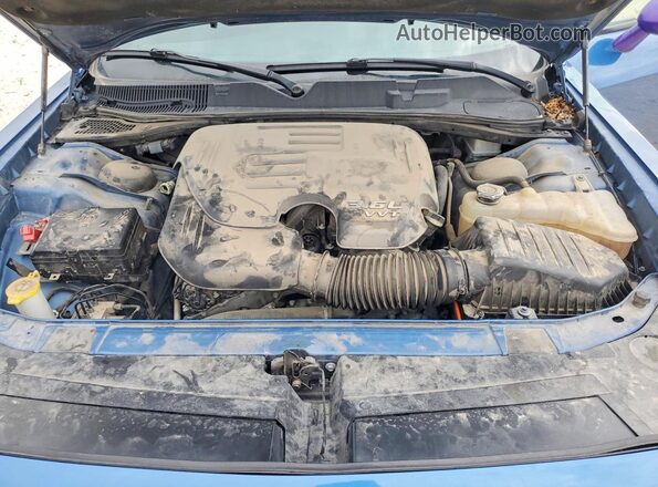 2C3CDZAG4LH182825 2020 DODGE CHALLENGER Синий Вид задней части салона
