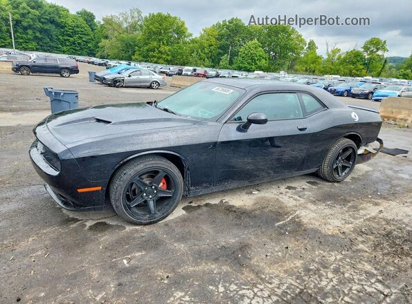 2C3CDZAG4LH226435 2020 DODGE CHALLENGER Black Задня ліва чверть