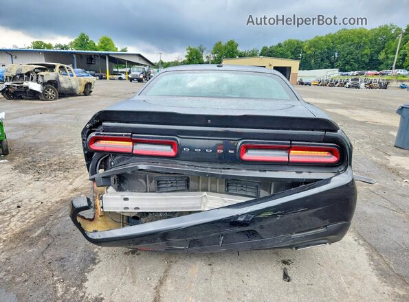 2C3CDZAG4LH226435 2020 DODGE CHALLENGER Black Вид задньої частини салону