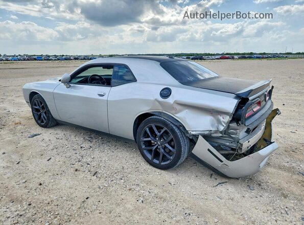 2C3CDZAG4MH573507 2021 DODGE CHALLENGER Серебряный Задняя левая четверть