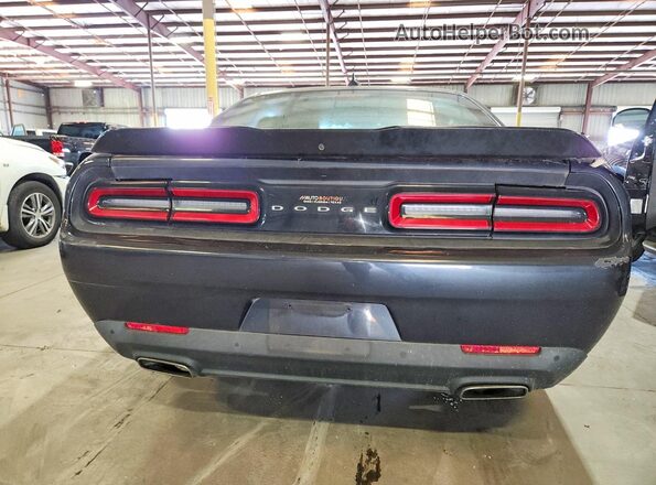 2C3CDZAG5GH217846 2016 DODGE CHALLENGER Charcoal Rear view