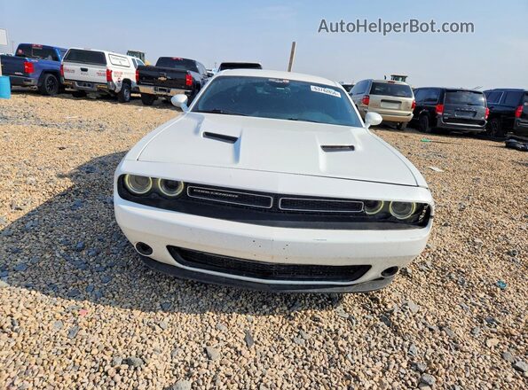 2C3CDZAG5GH284091 2016 DODGE CHALLENGER White Widok z przodu