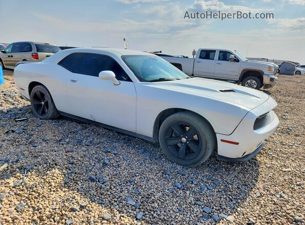 2C3CDZAG5GH284091 2016 DODGE CHALLENGER White Przód prawy