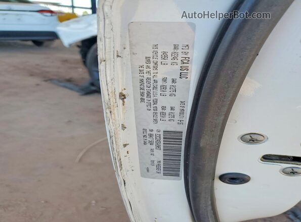 2C3CDZAG5GH290537 2016 DODGE CHALLENGER White VIN կոդի պիտակի տեսք