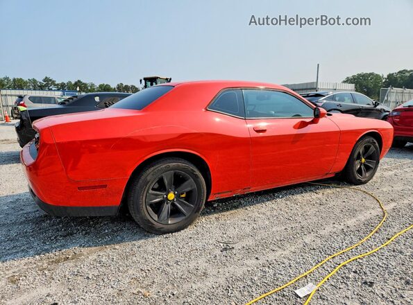 2C3CDZAG5GH353622 2016 DODGE CHALLENGER Orange Rear right