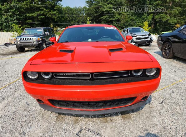 2C3CDZAG5GH353622 2016 DODGE CHALLENGER Orange Front view