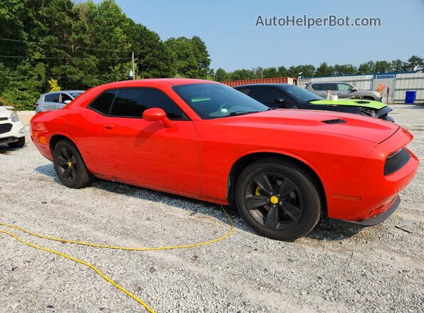 2C3CDZAG5GH353622 2016 DODGE CHALLENGER Orange Front right