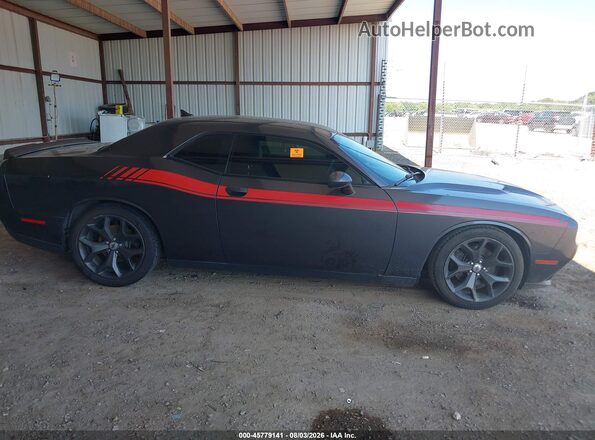2C3CDZAG5JH183088 2018 DODGE CHALLENGER Black Vista interior delantera