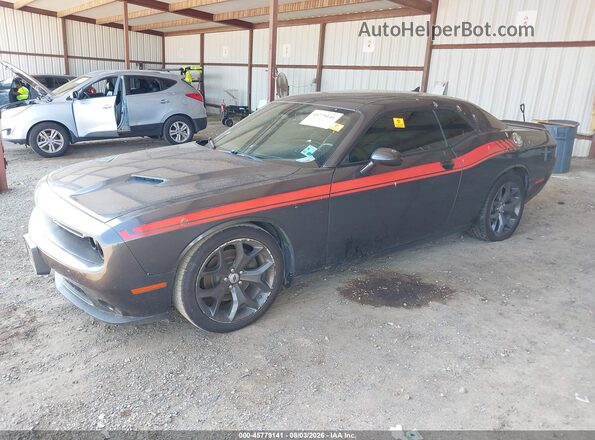 2C3CDZAG5JH183088 2018 DODGE CHALLENGER Black Vista tres cuartos delantera izquierda