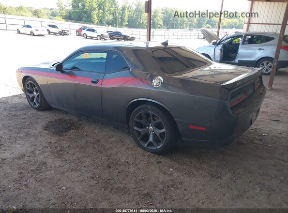 2C3CDZAG5JH183088 2018 DODGE CHALLENGER Black Trasero izquierdo